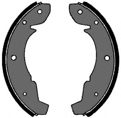 VEMA 84391 Brake Shoe Set